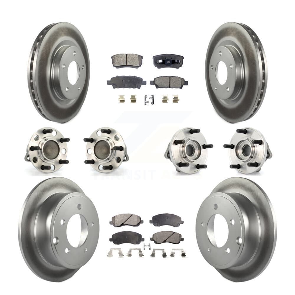 Transit Auto - KBB-111555 - Front and Rear Wheel Bearing and Hub Assembly Kits image 1