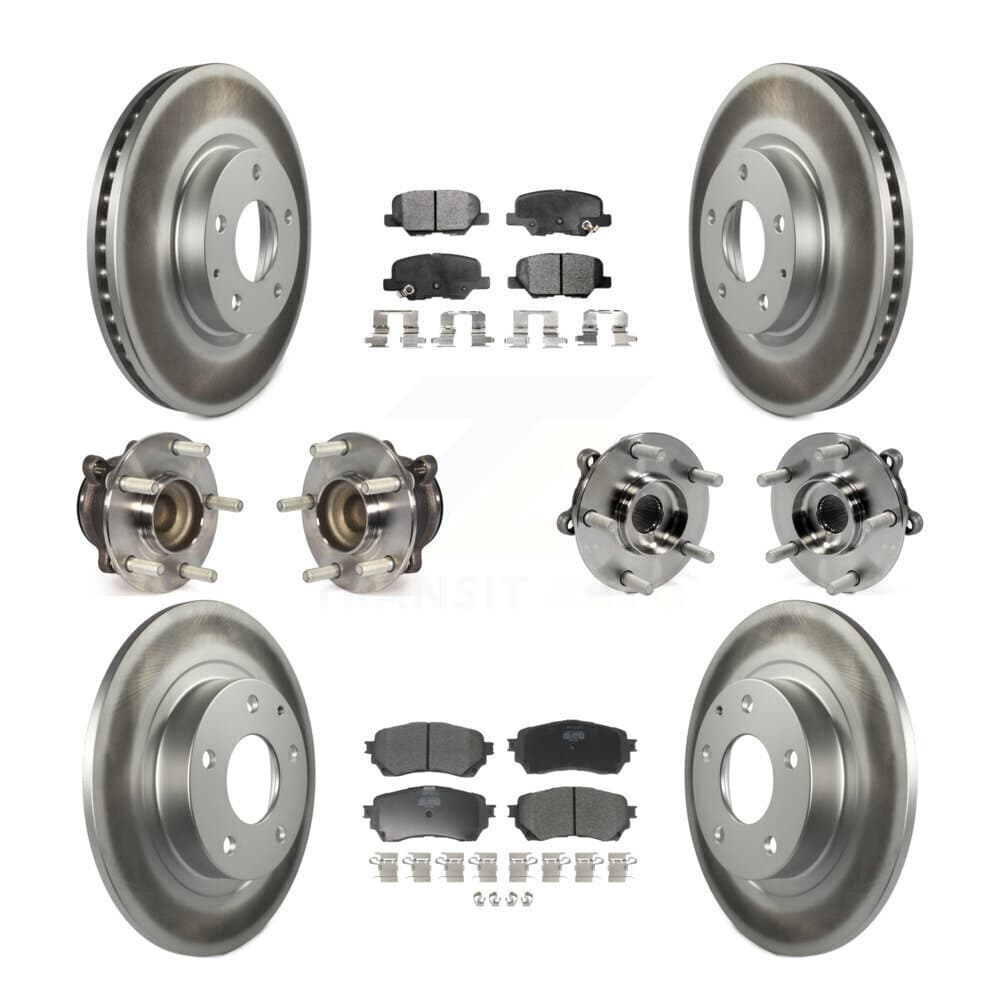 Transit Auto - KBB-111688 - Front and Rear Wheel Bearing and Hub Assembly Kits image 1