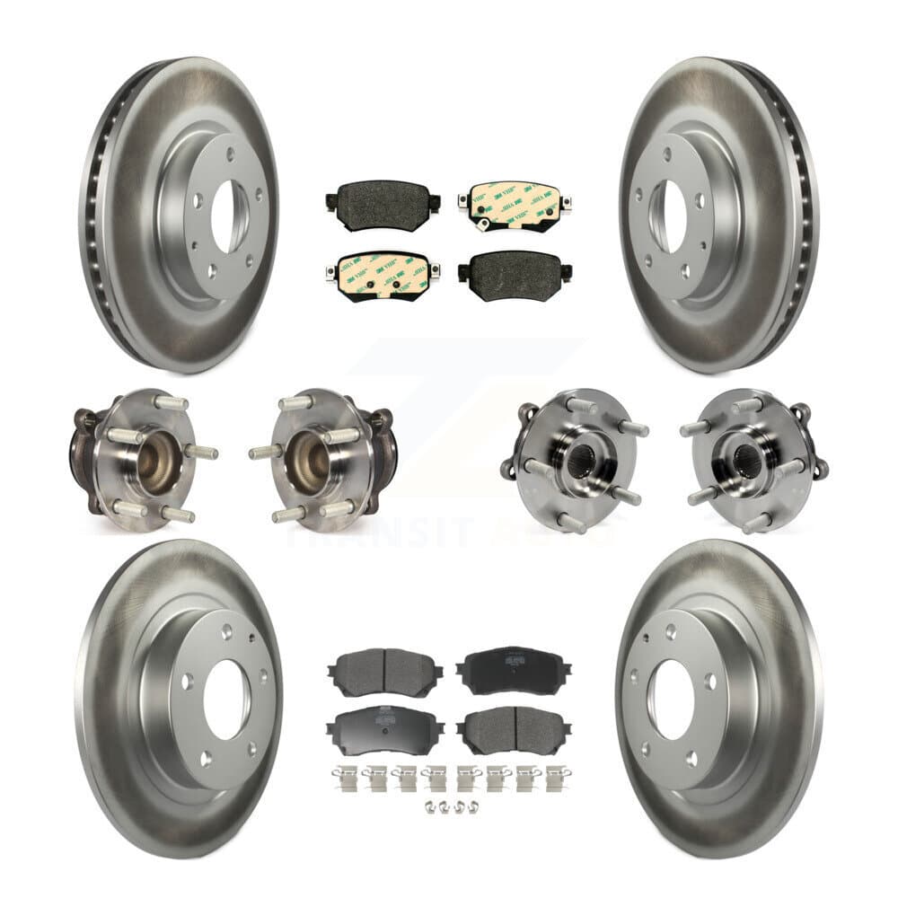 Transit Auto - KBB-111689 - Front and Rear Wheel Bearing and Hub Assembly Kits image 1