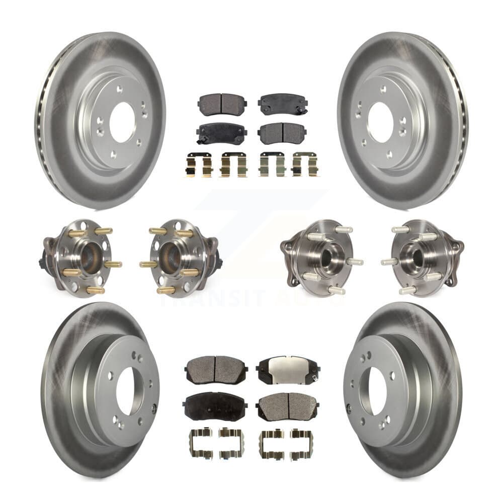 Transit Auto - KBB-111716 - Front and Rear Wheel Bearing and Hub Assembly Kits image 1