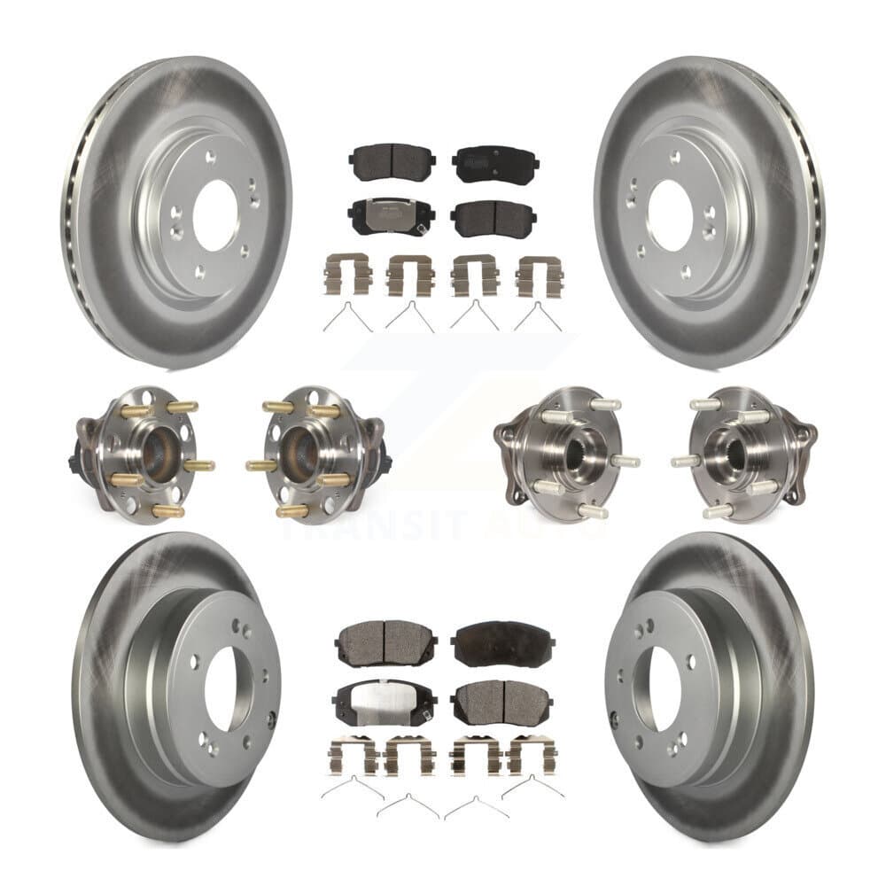 Transit Auto - KBB-111718 - Front and Rear Wheel Bearing and Hub Assembly Kits image 1