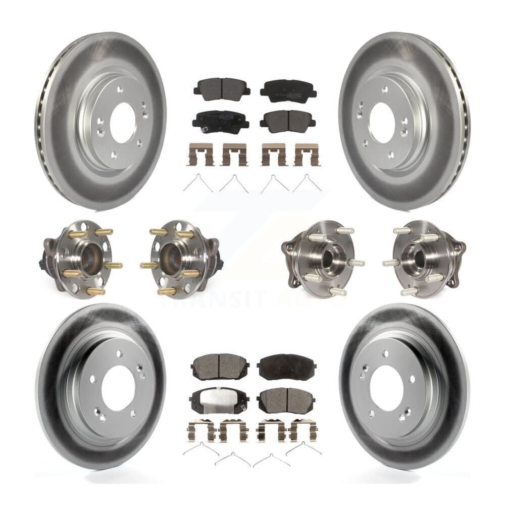 Transit Auto - KBB-111719 - Front and Rear Wheel Bearing and Hub Assembly Kits image 1
