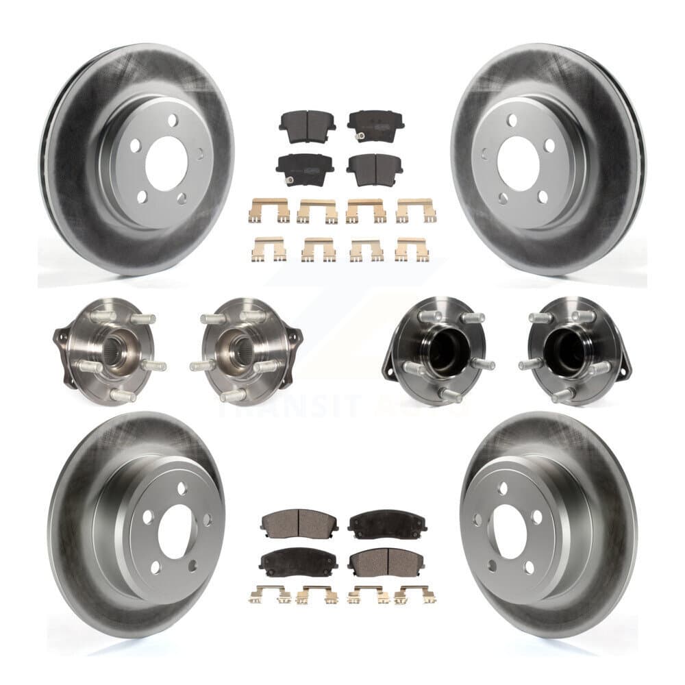 Transit Auto - KBB-111724 - Front and Rear Wheel Bearing and Hub Assembly Kits image 1