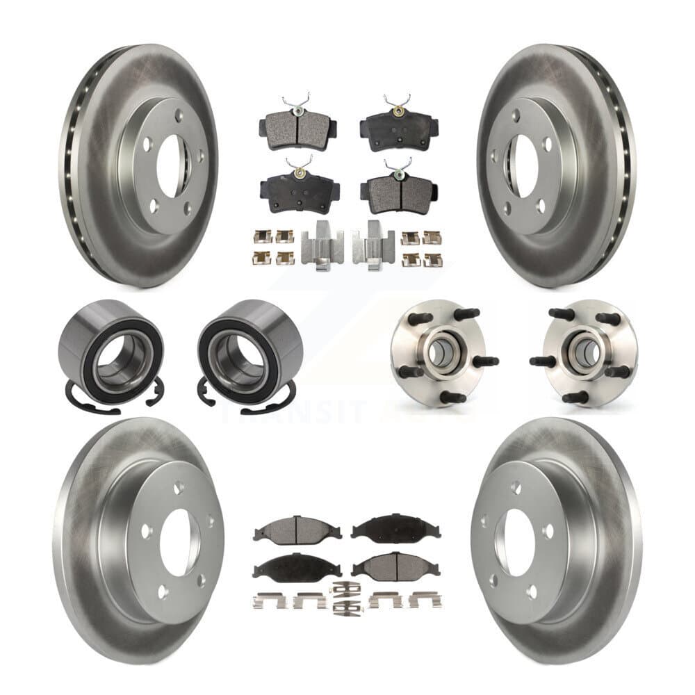 Transit Auto - KBB-111782 - Front and Rear Wheel Bearing and Hub Assembly Kits image 1