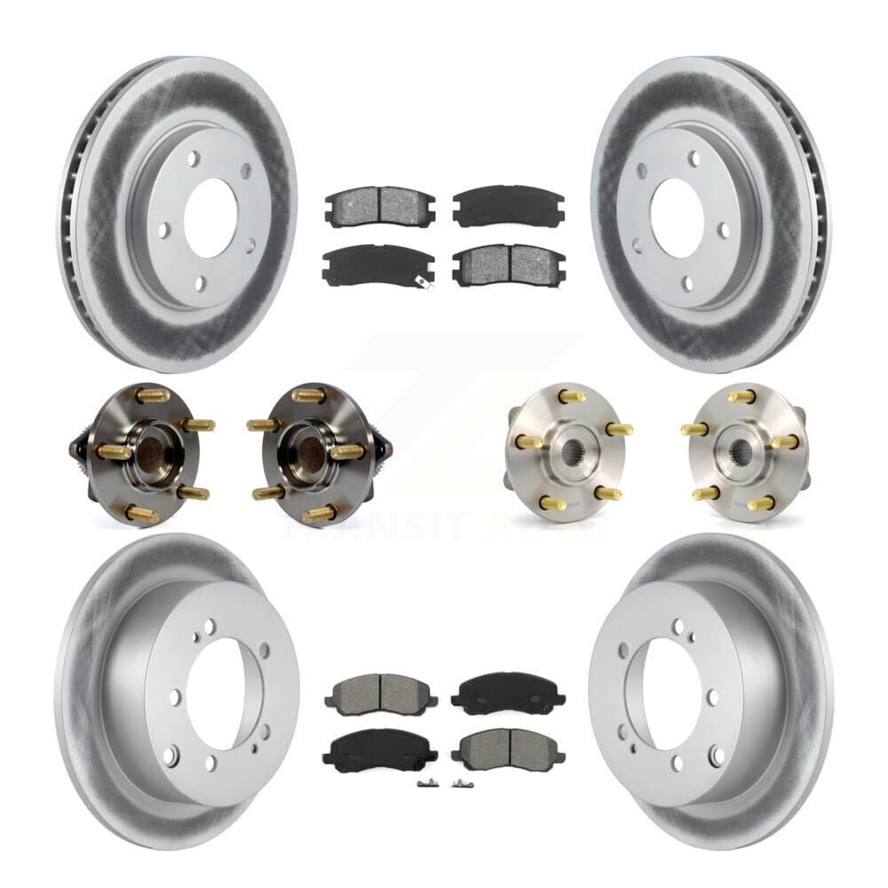 Transit Auto - KBB-112009 - Front and Rear Wheel Bearing and Hub Assembly Kits image 1