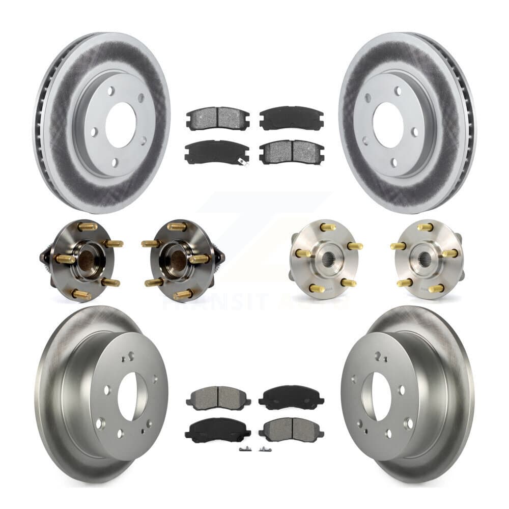 Transit Auto - KBB-112010 - Front and Rear Wheel Bearing and Hub Assembly Kits image 1