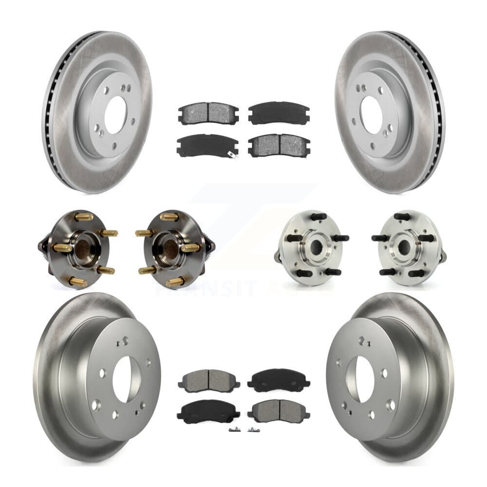 Transit Auto - KBB-112013 - Front and Rear Wheel Bearing and Hub Assembly Kits image 1