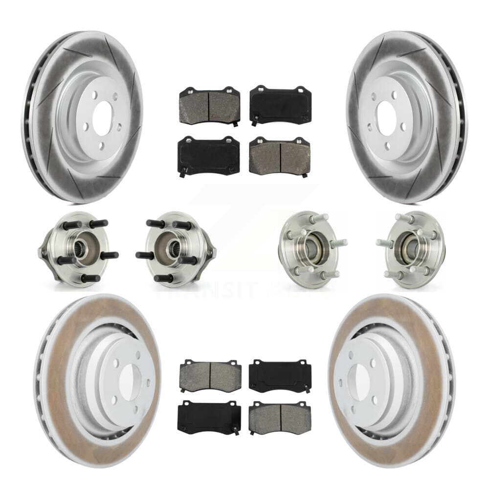 Transit Auto - KBB-112033 - Front and Rear Wheel Bearing and Hub Assembly Kits image 1
