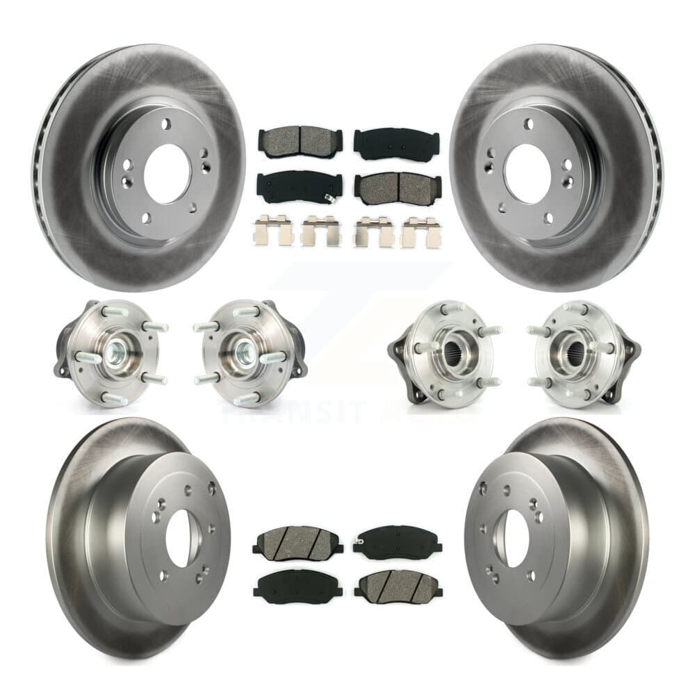 Transit Auto - KBB-112069 - Front and Rear Wheel Bearing and Hub Assembly Kits image 1