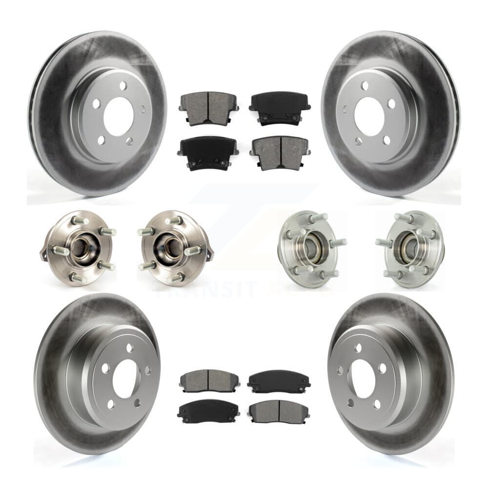 Transit Auto - KBB-112117 - Front and Rear Wheel Bearing and Hub Assembly Kits image 1