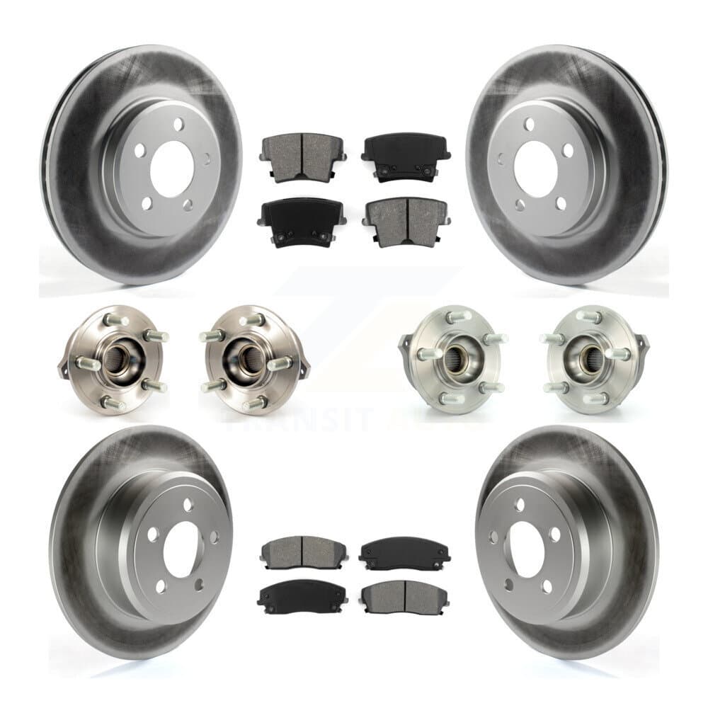 Transit Auto - KBB-112124 - Front and Rear Wheel Bearing and Hub Assembly Kits image 1