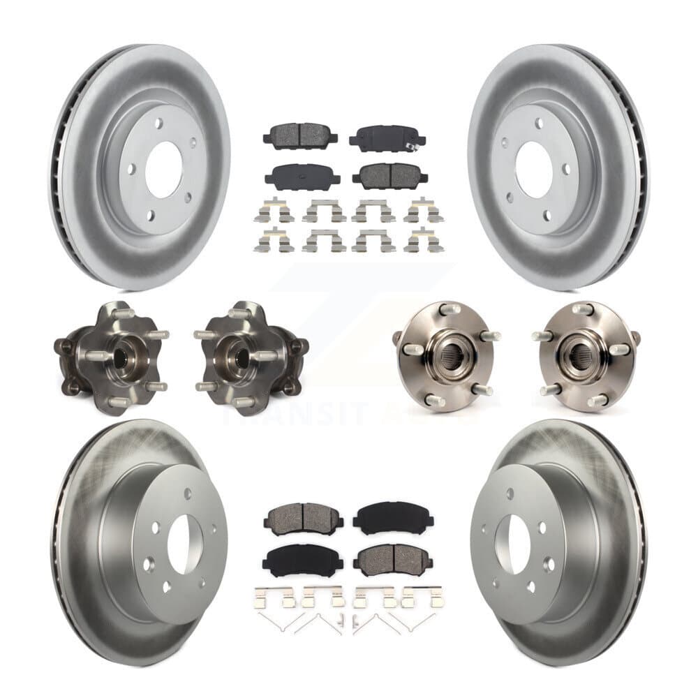 Transit Auto - KBB-112233 - Front and Rear Wheel Bearing and Hub Assembly Kits image 1