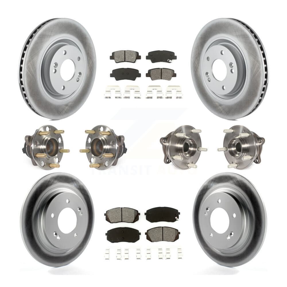 Transit Auto - KBB-112248 - Front and Rear Wheel Bearing and Hub Assembly Kits image 1