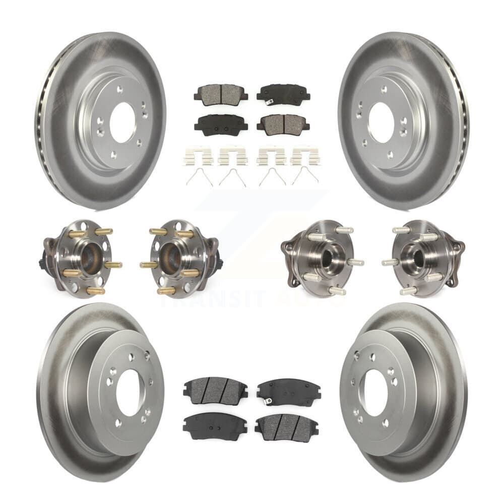 Transit Auto - KBB-112252 - Front and Rear Wheel Bearing and Hub Assembly Kits image 1