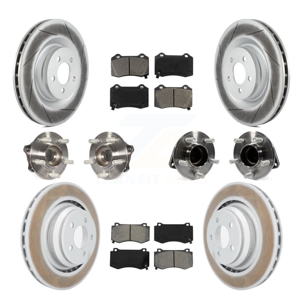 Transit Auto - KBB-112258 - Front and Rear Wheel Bearing and Hub Assembly Kits image 1