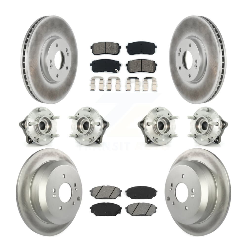 Transit Auto - KBB-112281 - Front and Rear Wheel Bearing and Hub Assembly Kits image 1
