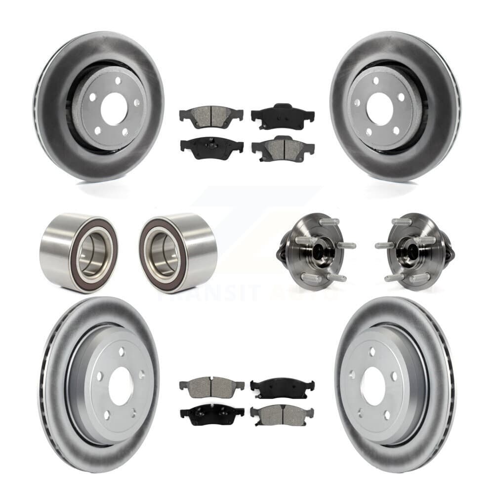 Transit Auto - KBB-112334 - Front and Rear Wheel Bearing and Hub Assembly Kits image 1