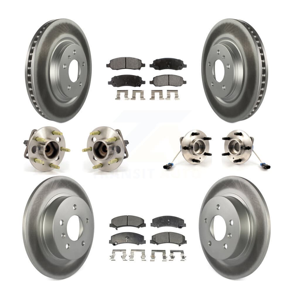 Transit Auto - KBB-112527 - Front and Rear Wheel Bearing and Hub Assembly Kits image 1