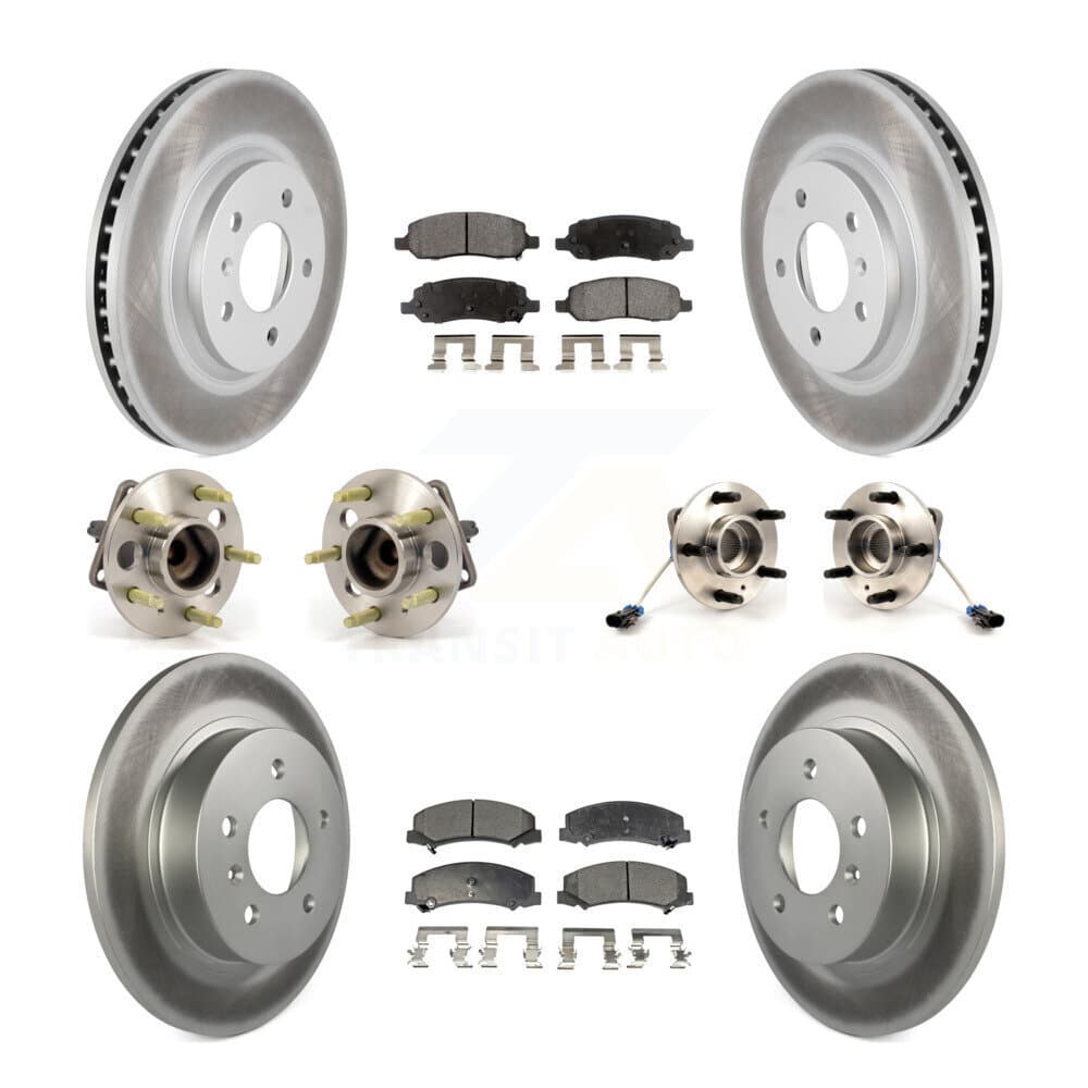Transit Auto - KBB-112528 - Front and Rear Wheel Bearing and Hub Assembly Kits image 1