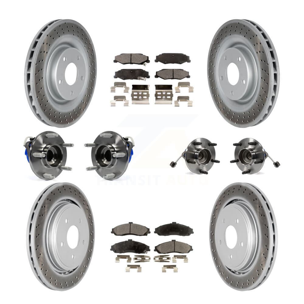 Transit Auto - KBB-112538 - Front and Rear Wheel Bearing and Hub Assembly Kits image 1