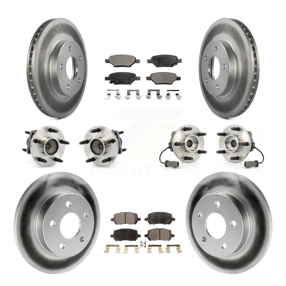 Transit Auto - KBB-112573 - Front and Rear Wheel Bearing and Hub Assembly Kits image 1