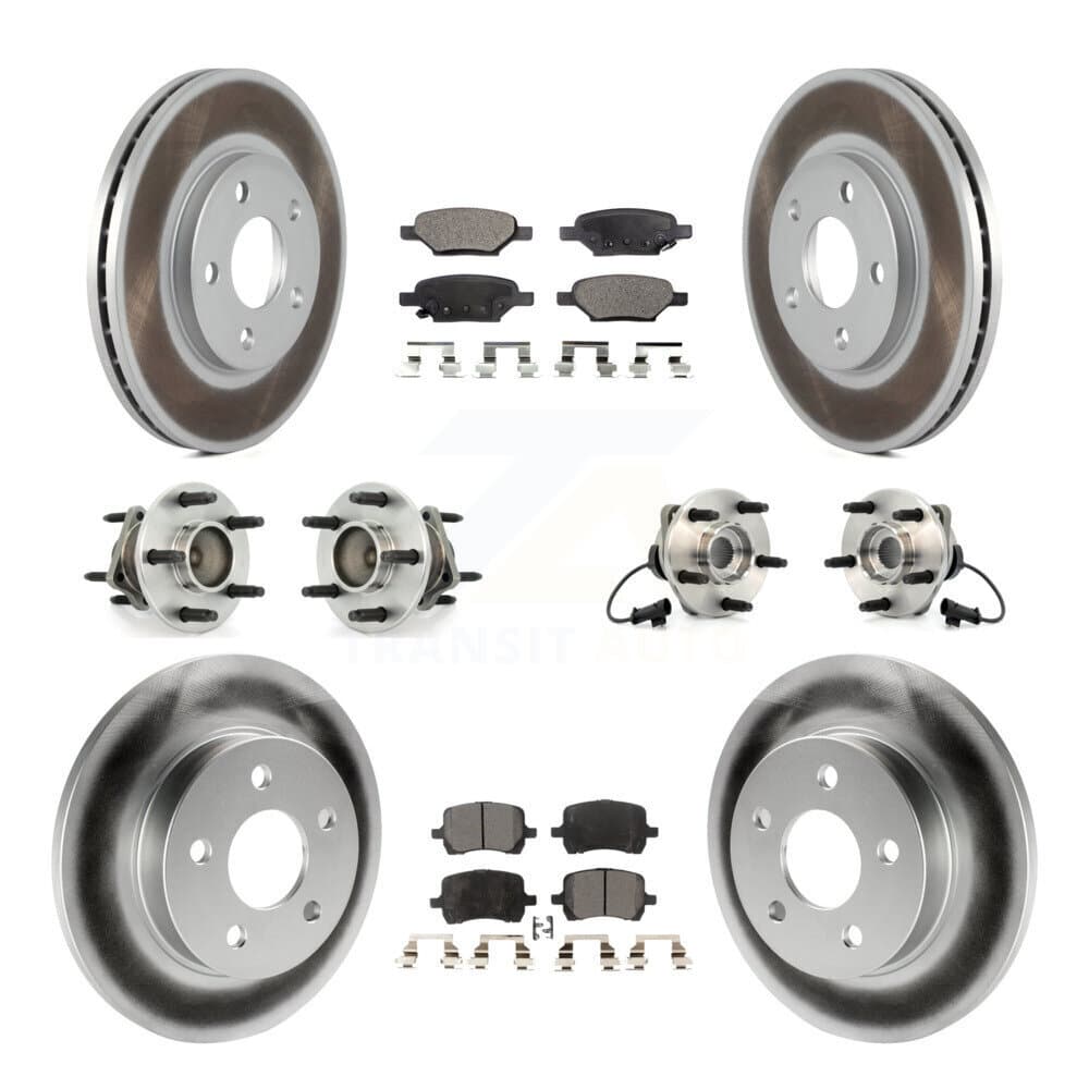 Transit Auto - KBB-112586 - Front and Rear Wheel Bearing and Hub Assembly Kits image 1