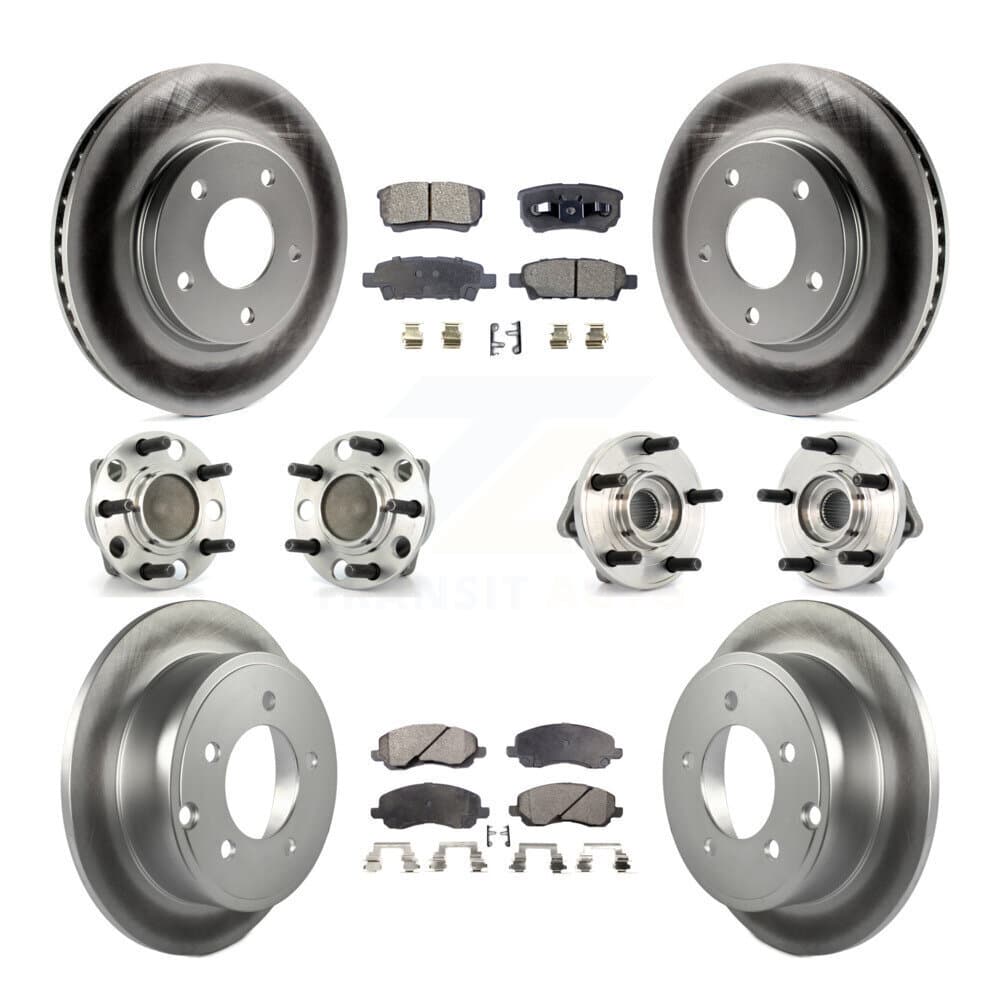 Transit Auto - KBB-112645 - Front and Rear Wheel Bearing and Hub Assembly Kits image 1