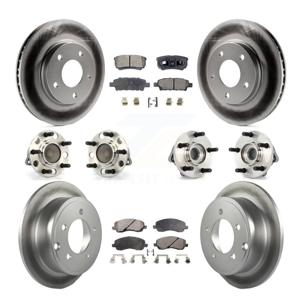 Transit Auto - KBB-112648 - Front and Rear Wheel Bearing and Hub Assembly Kits image 1