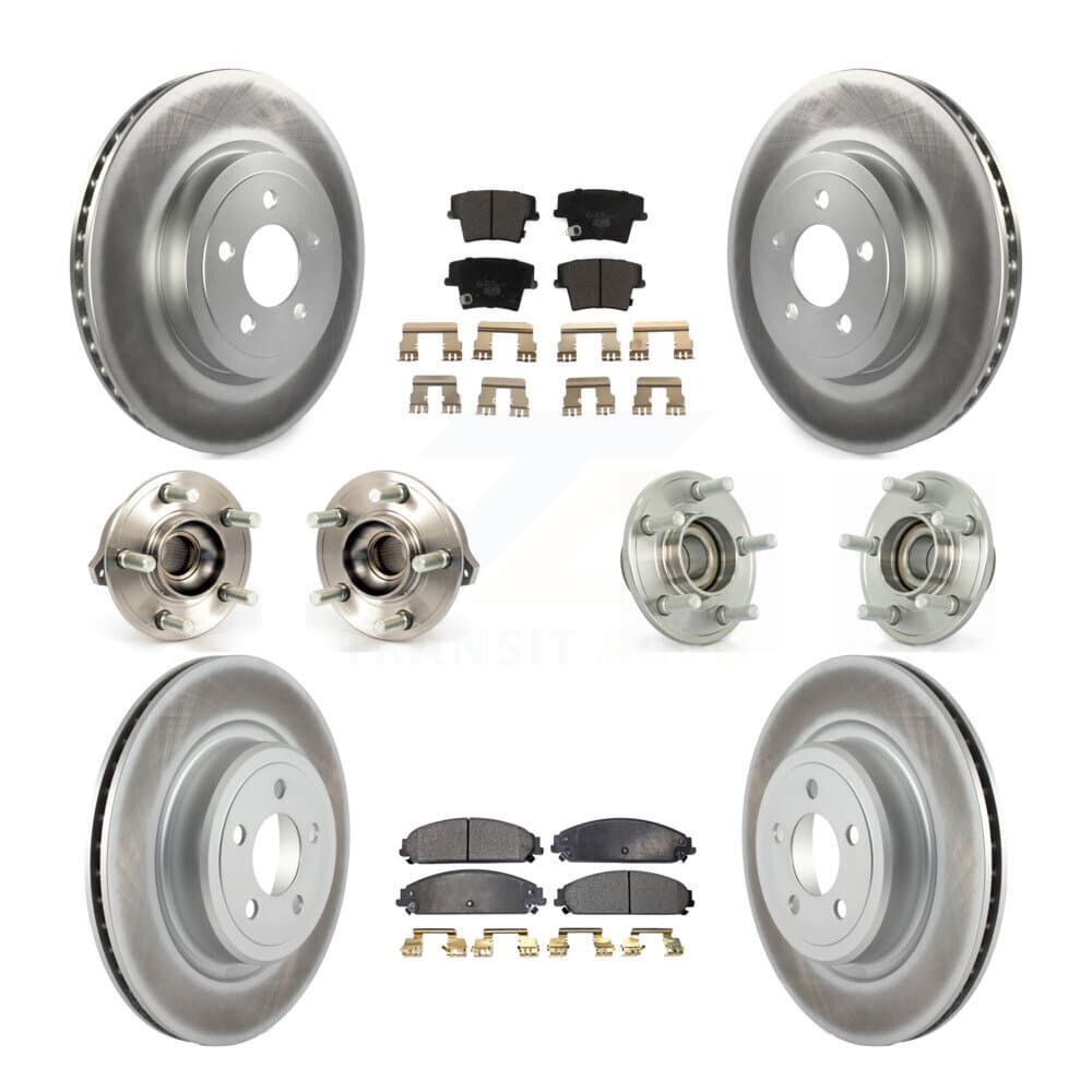 Transit Auto - KBB-112685 - Front and Rear Wheel Bearing and Hub Assembly Kits image 1