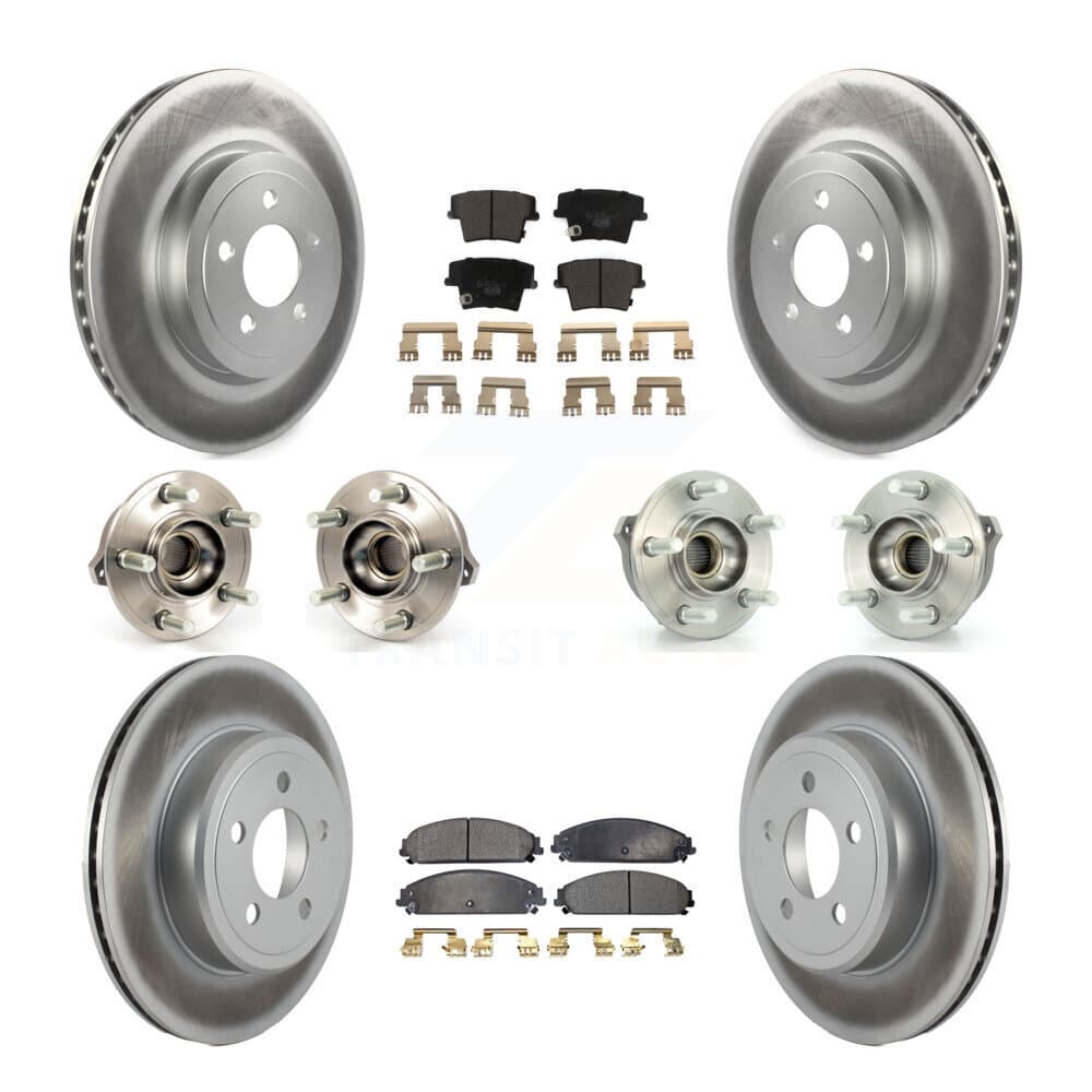 Transit Auto - KBB-112691 - Front and Rear Wheel Bearing and Hub Assembly Kits image 1