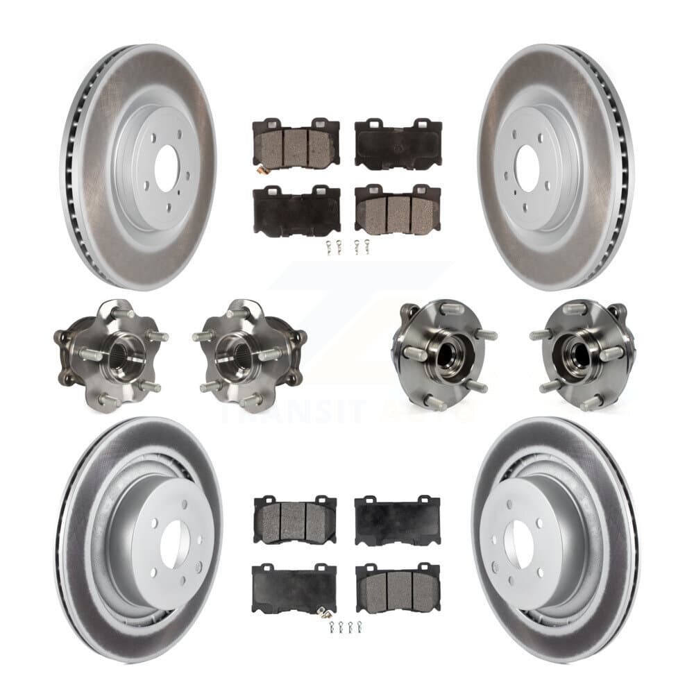 Transit Auto - KBB-112721 - Front and Rear Wheel Bearing and Hub Assembly Kits image 1