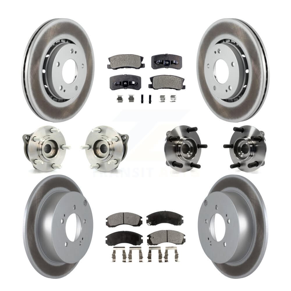 Transit Auto - KBB-112733 - Front and Rear Wheel Bearing and Hub Assembly Kits image 1