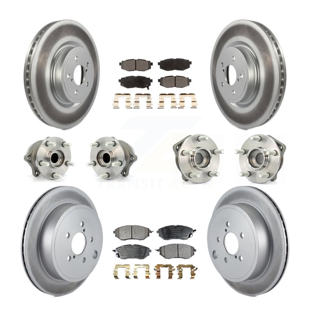 Transit Auto - KBB-112749 - Front and Rear Wheel Bearing and Hub Assembly Kits image 1