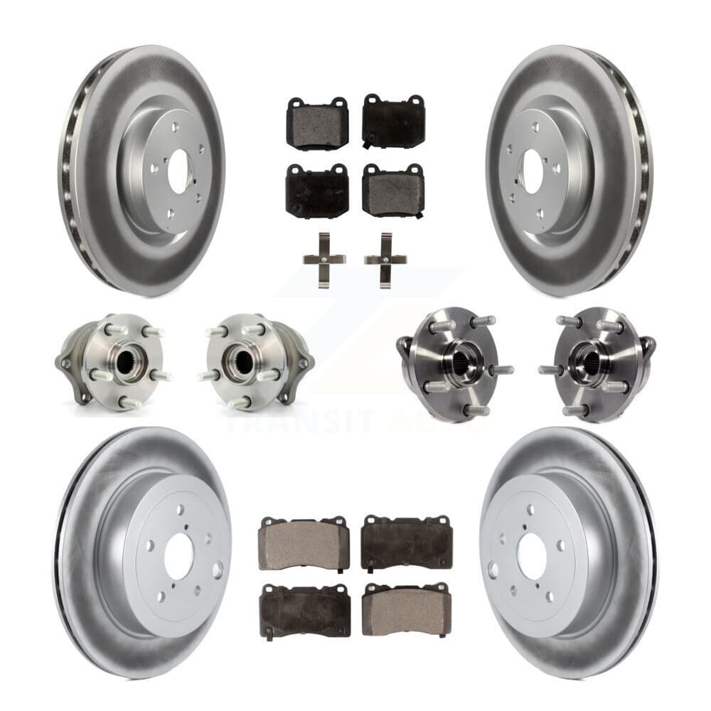 Transit Auto - KBB-112750 - Front and Rear Wheel Bearing and Hub Assembly Kits image 1