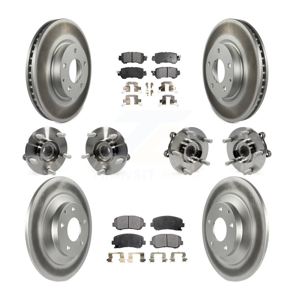 Transit Auto - KBB-112818 - Front and Rear Wheel Bearing and Hub Assembly Kits image 1