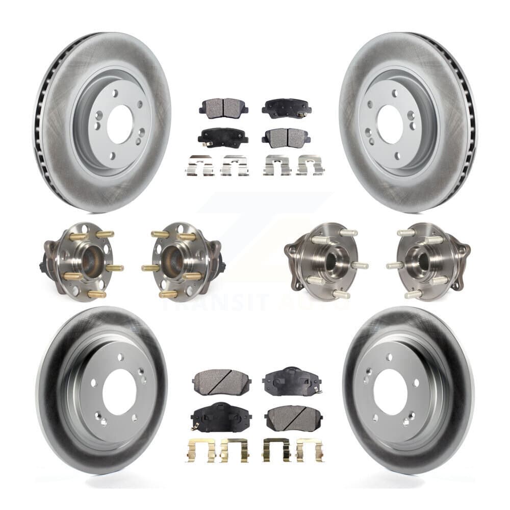 Transit Auto - KBB-112820 - Front and Rear Wheel Bearing and Hub Assembly Kits image 1