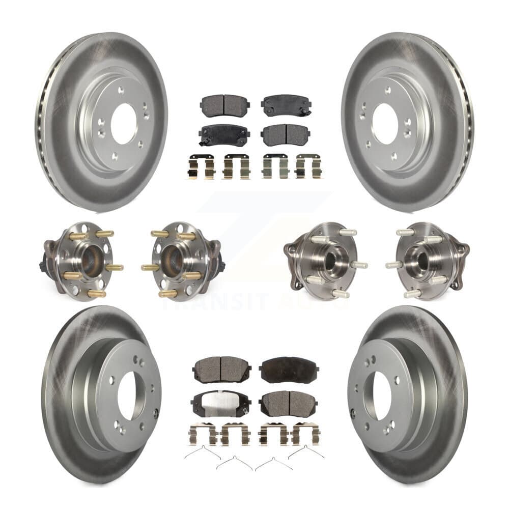 Transit Auto - KBB-112826 - Front and Rear Wheel Bearing and Hub Assembly Kits image 1