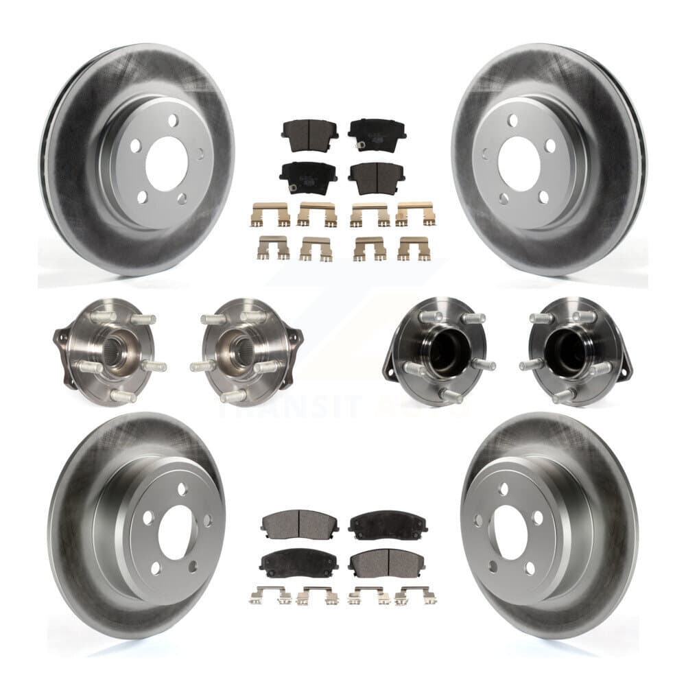 Transit Auto - KBB-112833 - Front and Rear Wheel Bearing and Hub Assembly Kits image 1