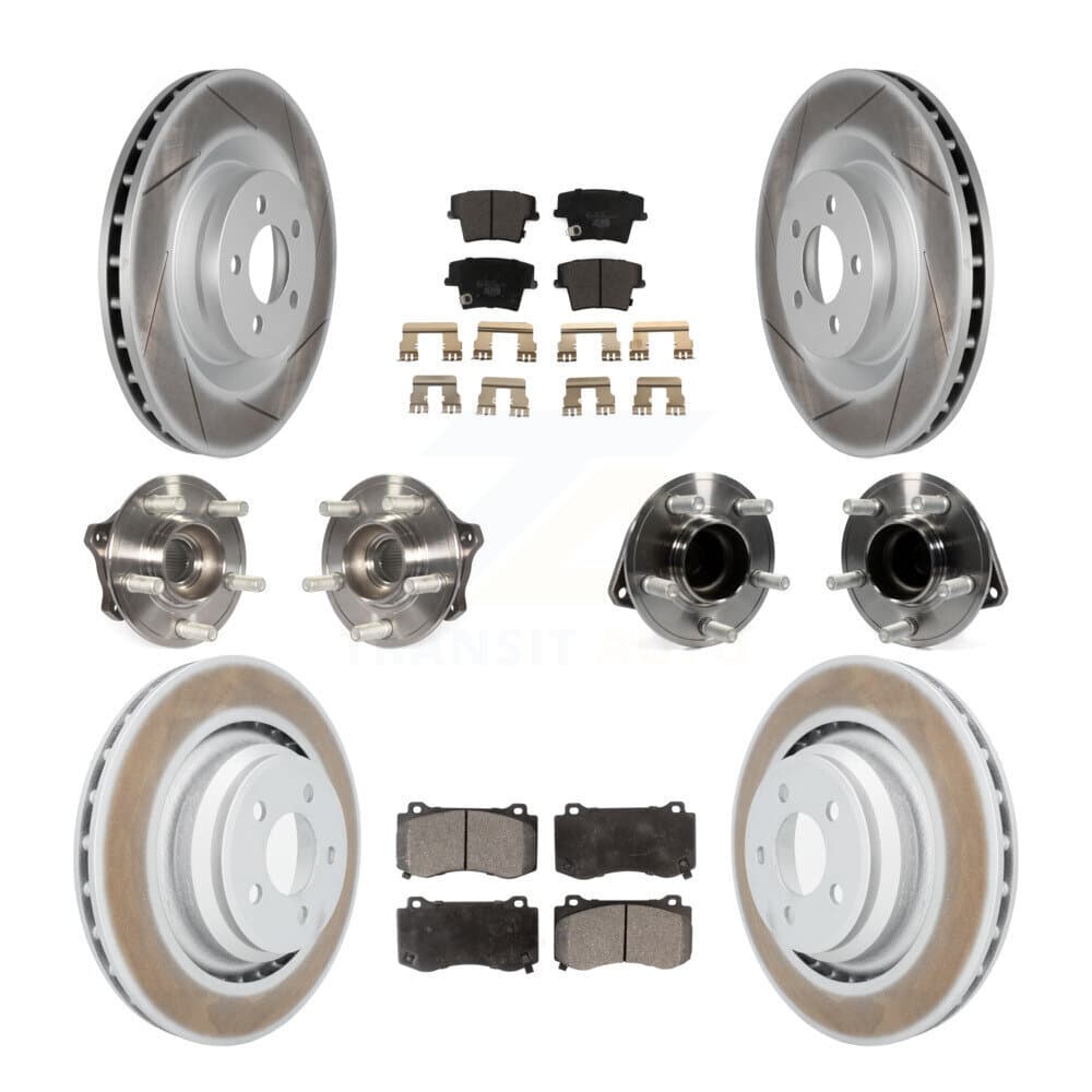 Transit Auto - KBB-112843 - Front and Rear Wheel Bearing and Hub Assembly Kits image 1