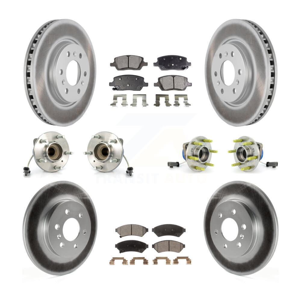 Transit Auto - KBB-112862 - Front and Rear Wheel Bearing and Hub Assembly Kits image 1
