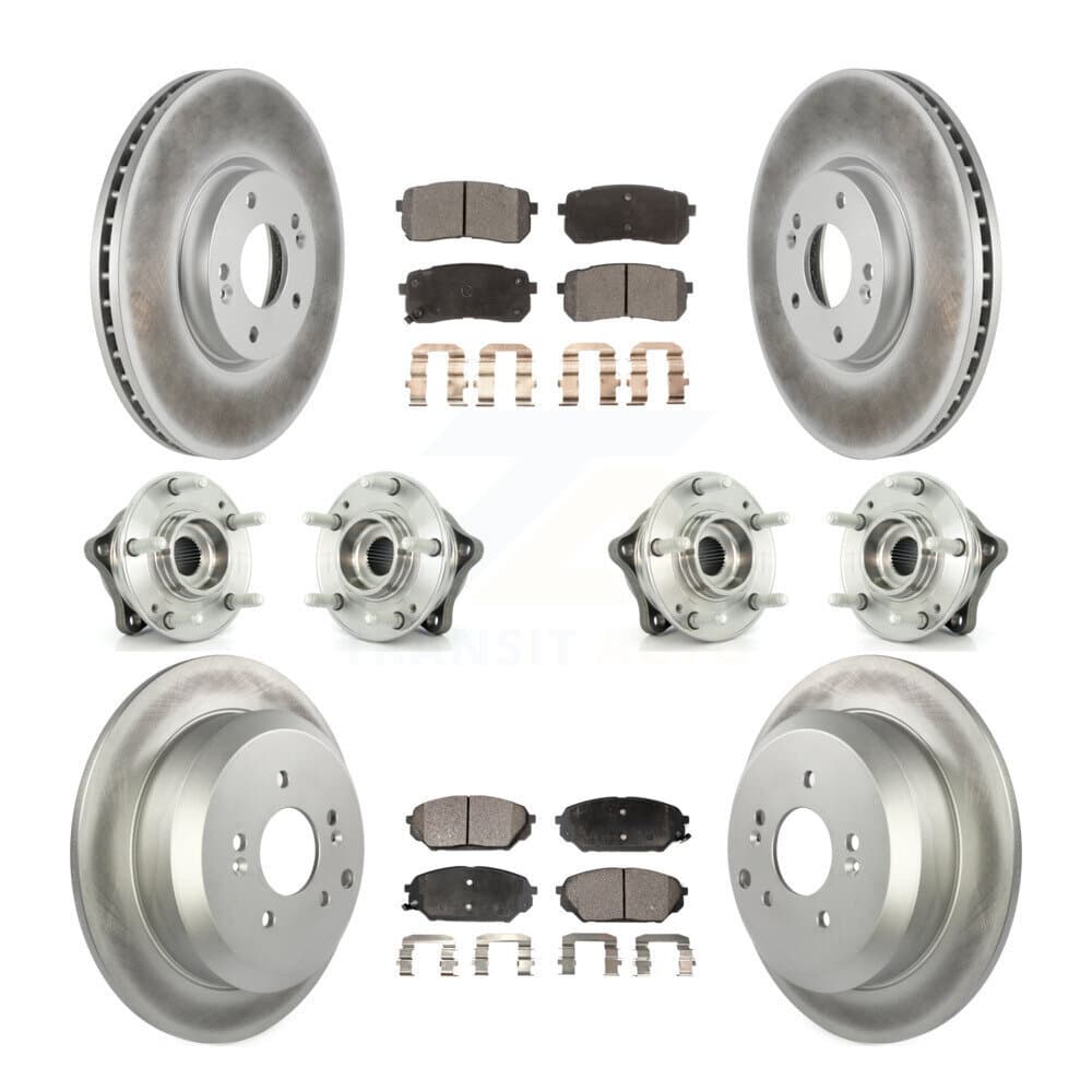 Transit Auto - KBB-112869 - Front and Rear Wheel Bearing and Hub Assembly Kits image 1