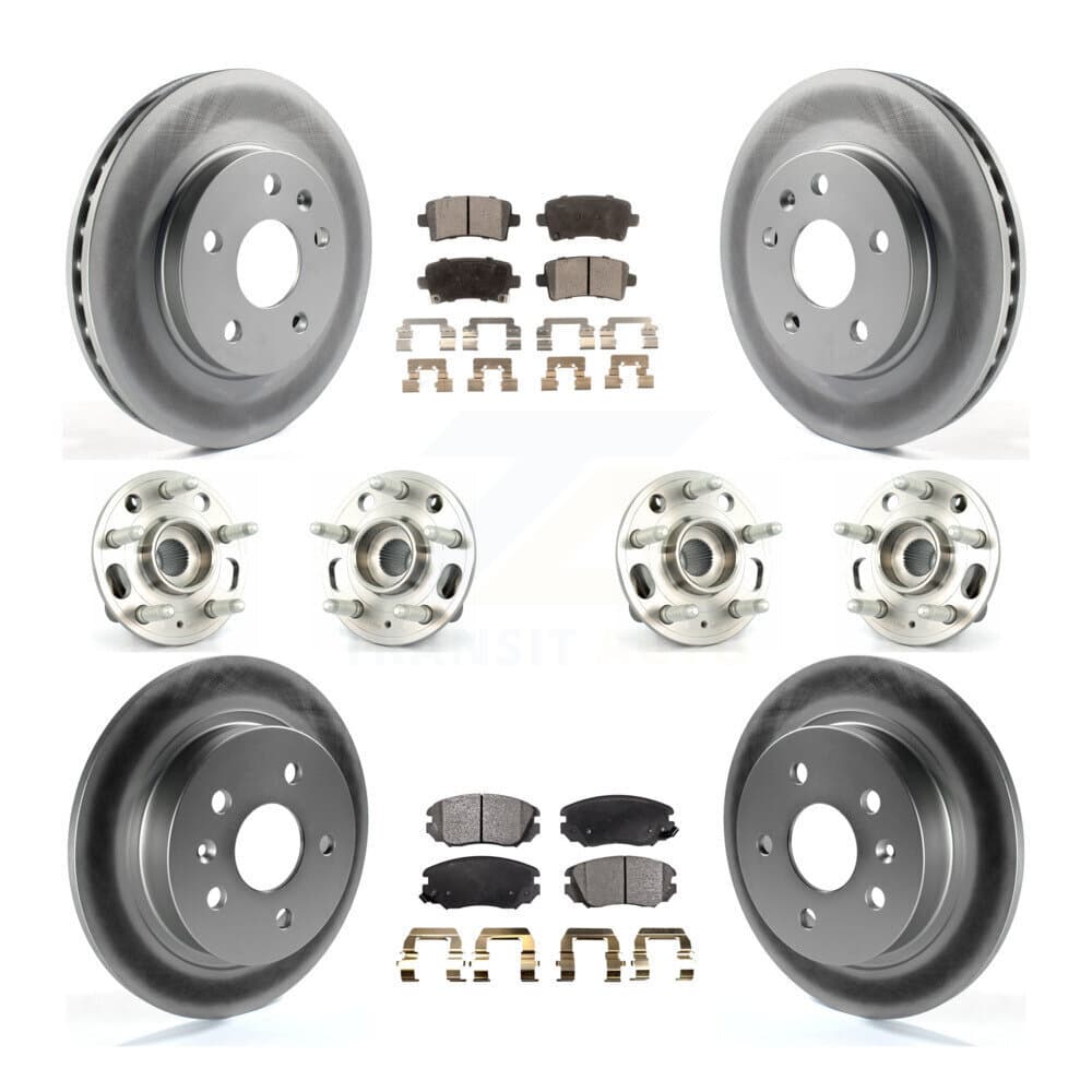 Transit Auto - KBB-112893 - Front and Rear Wheel Bearing and Hub Assembly Kits image 1