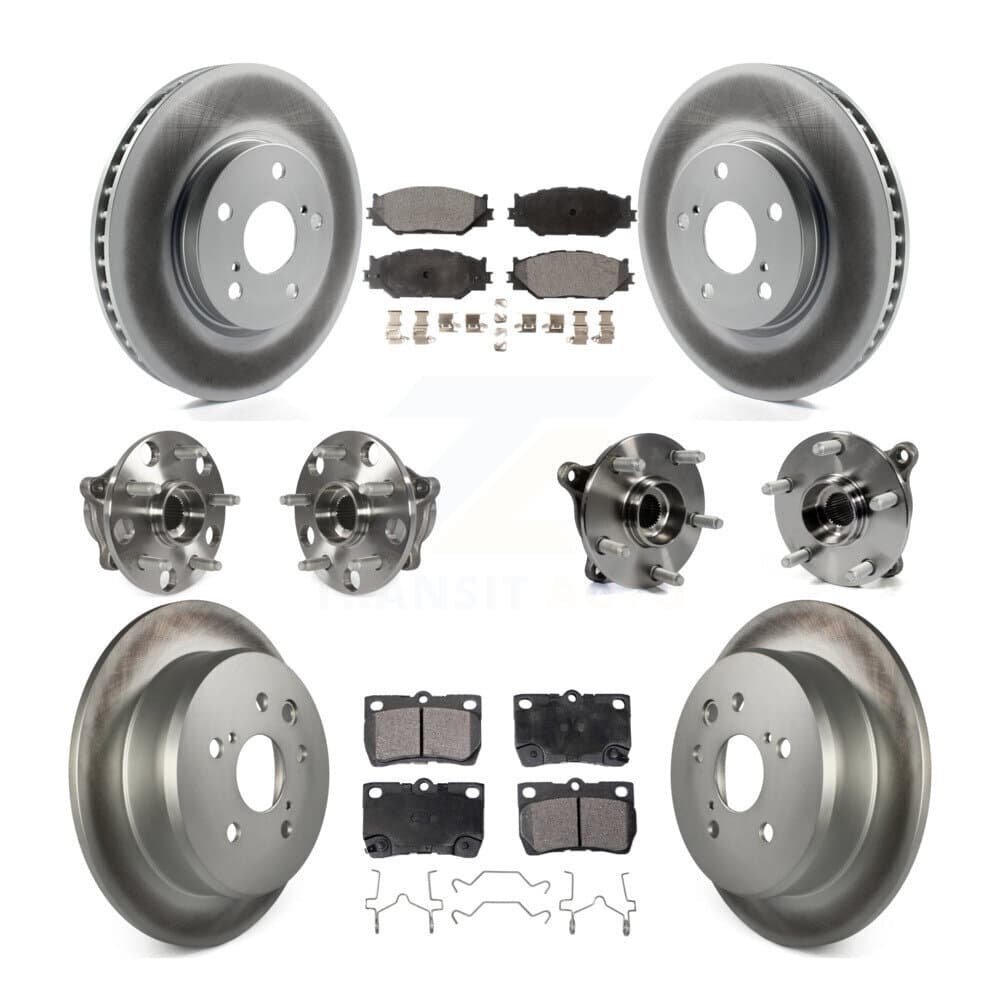 Transit Auto - KBB-112916 - Front and Rear Wheel Bearing and Hub Assembly Kits image 1