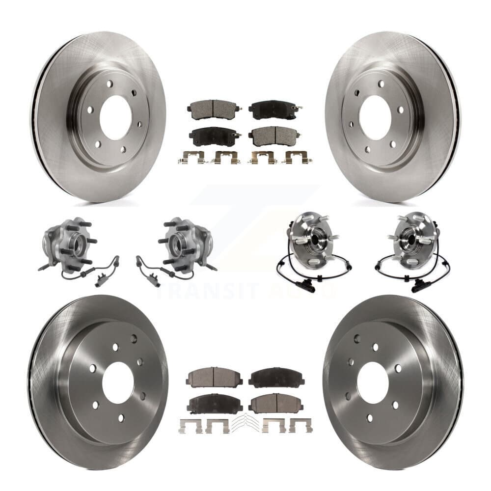 Transit Auto - KBB-113348 - Front and Rear Wheel Bearing and Hub Assembly Kits image 1