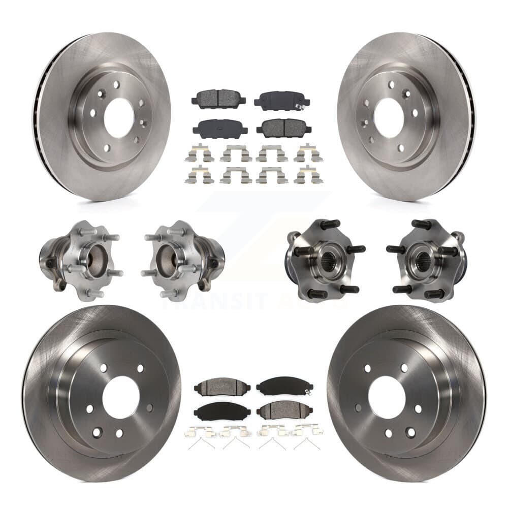 Transit Auto - KBB-113403 - Front and Rear Wheel Bearing and Hub Assembly Kits image 1