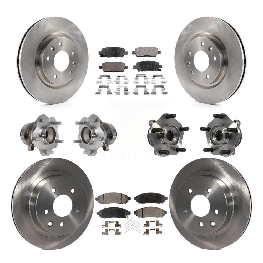 Transit Auto - KBB-113456 - Front and Rear Wheel Bearing and Hub Assembly Kits image 1
