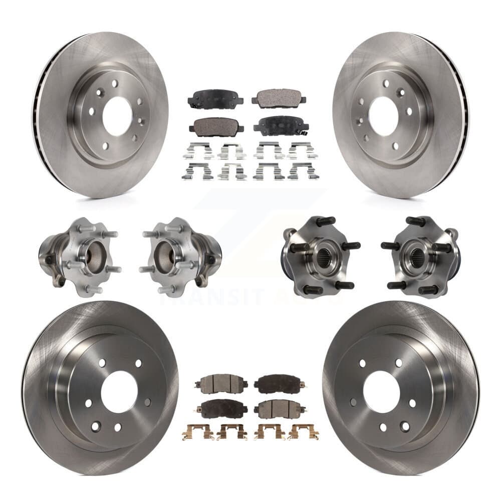 Transit Auto - KBB-113457 - Front and Rear Wheel Bearing and Hub Assembly Kits image 1