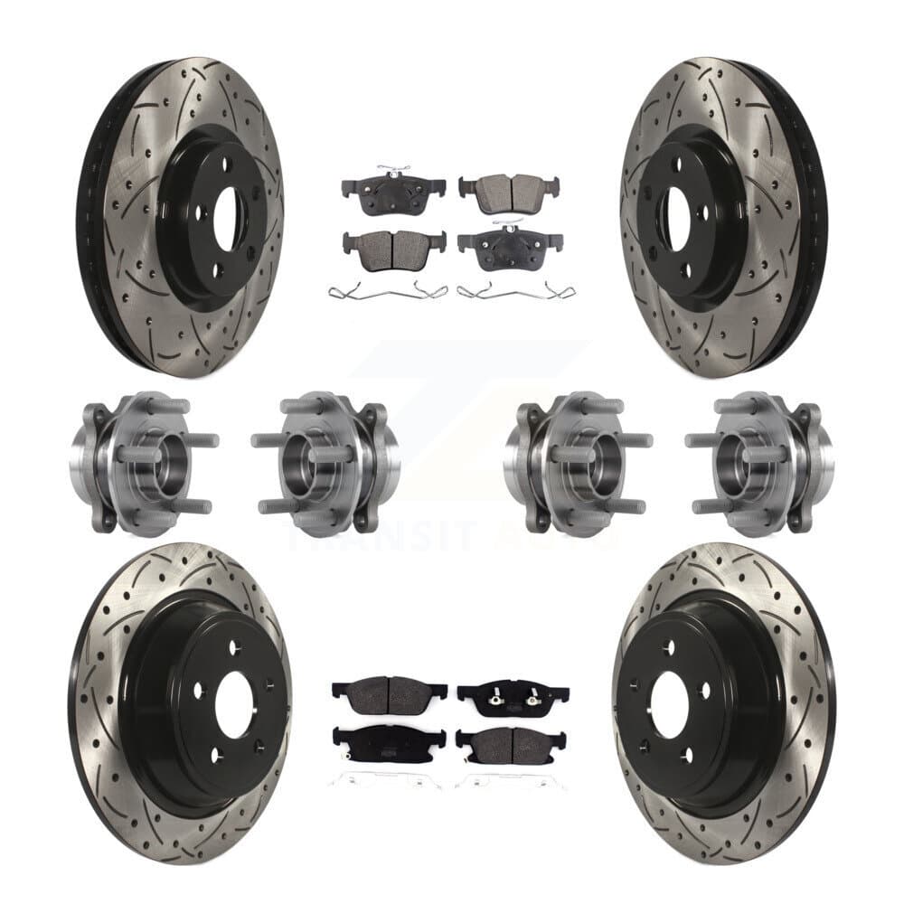 Transit Auto - KBB-113541 - Front and Rear Wheel Bearing and Hub Assembly Kits image 1