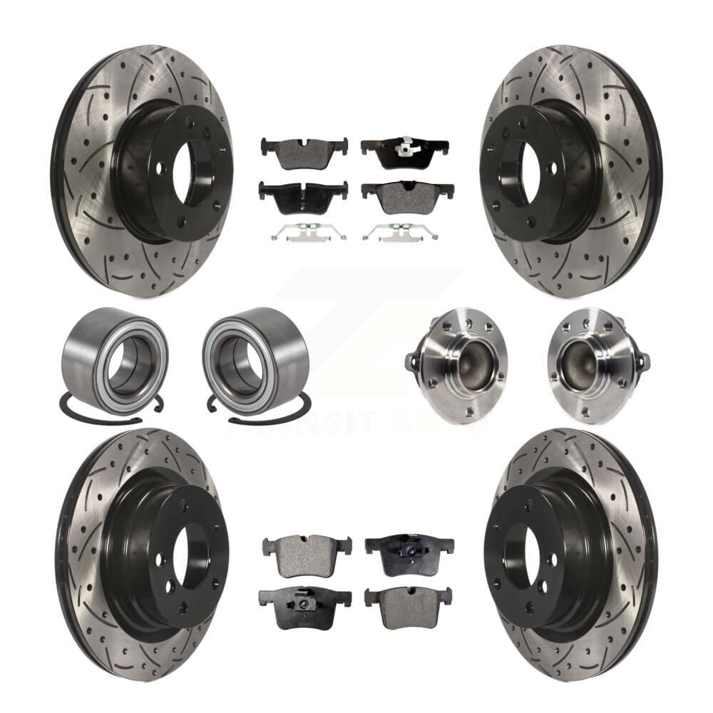 Transit Auto - KBB-113569 - Front and Rear Wheel Bearing and Hub Assembly Kits image 1