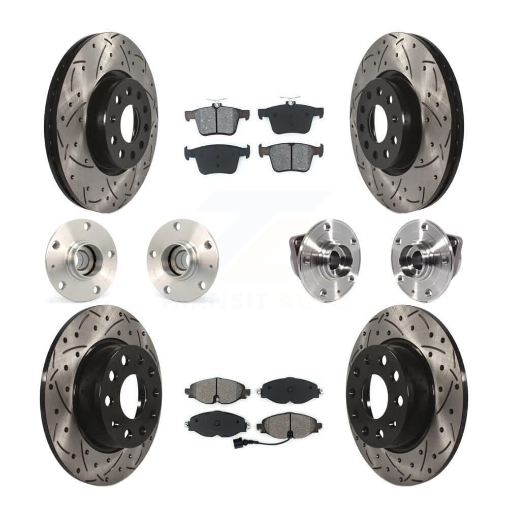 Transit Auto - KBB-113575 - Front and Rear Wheel Bearing and Hub Assembly Kits image 1